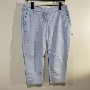 J. Crew Factory Straight Leg Cropped Pants in Sz 10P